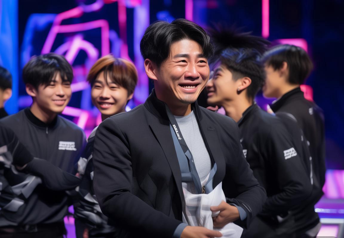比赛胜利时刻Tabe教练展现团队精神，电竞比赛后的未来展望